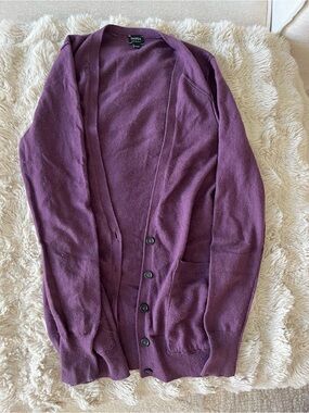 Talula Women’s Plum Button-Up Cardigan